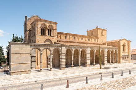 Old church with stone facade in city, a Holiday Photo by Iván Moreno STOCK PHOTO