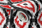 Bold Ikat Paisley Pattern Collection, a Pattern Graphic by NancyDzines (Thumbnail 6 of 6)