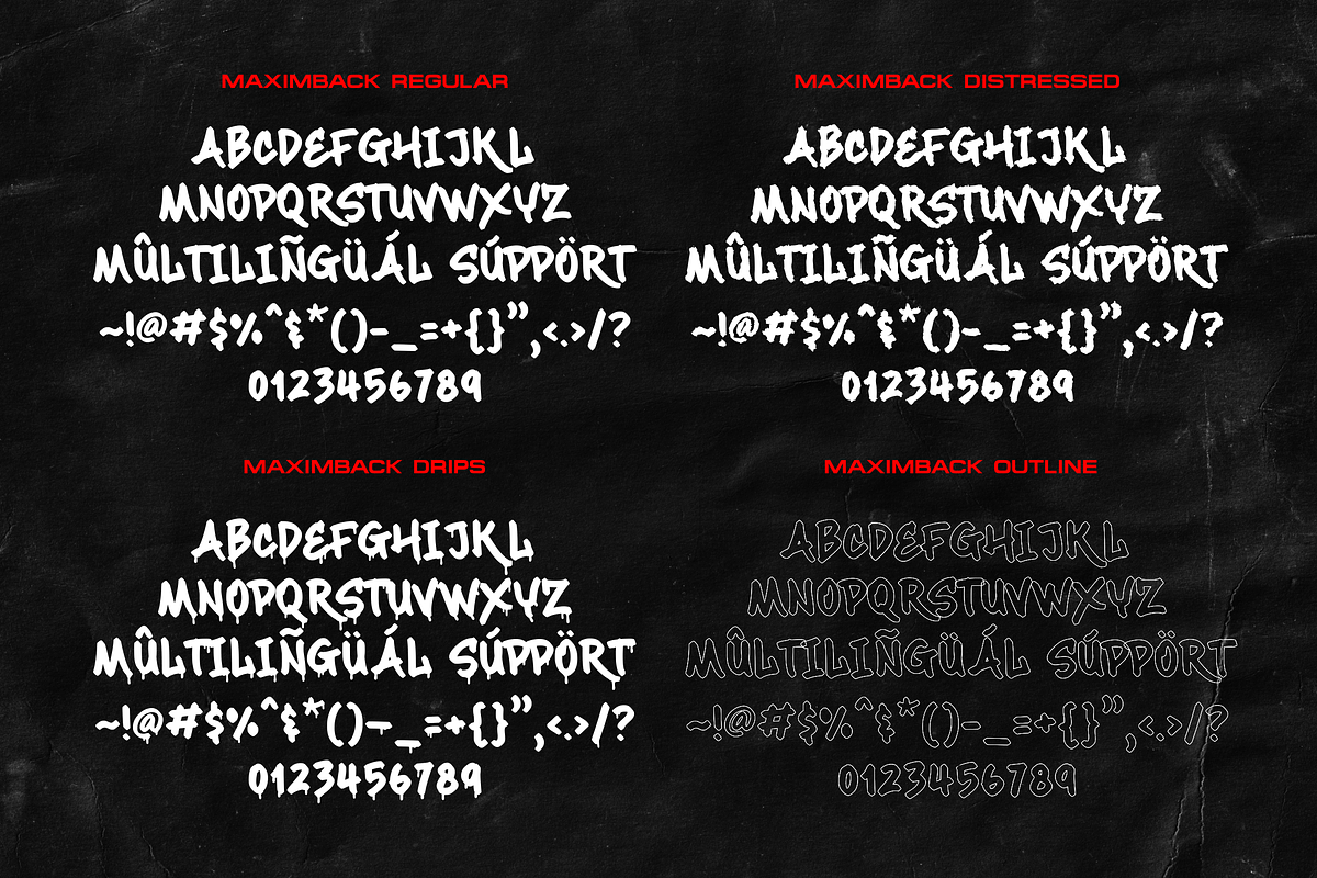 Maximback A Bold Graffiti Font, a Handwritten Font by Allouse Studio (Photo 9 of 10)