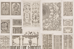 70+ Nouveaux Livre d Ornements, a Pattern Graphic by Digital Museum