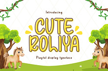 Cute Roliya – Fresh & Friendly Font