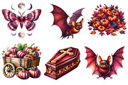 Burgundy & Halloween Sublimation, an Illustration by Dream Creation (Thumbnail 4 of 4)