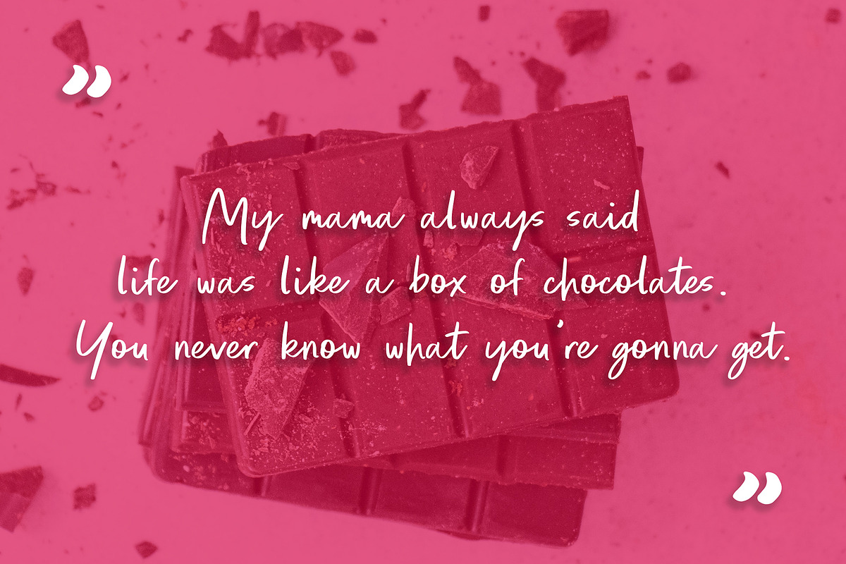 Brondong Modern Script Font preview 6