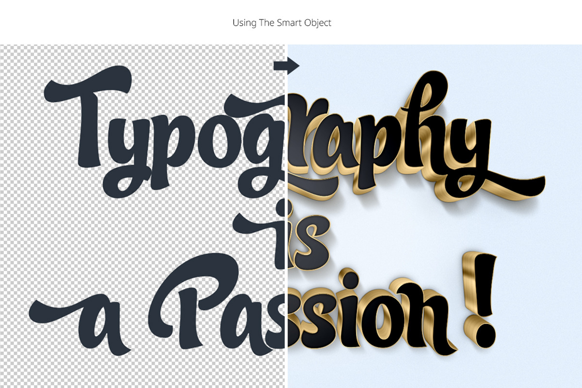 3D Gold Text Effects, a Layer Style Add-On by survivor (Photo 5 of 5)