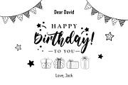 Fox Xmas Doodle Dingbat Font, a Symbol Font by Fox7 By Rattana (Thumbnail 5 of 7)