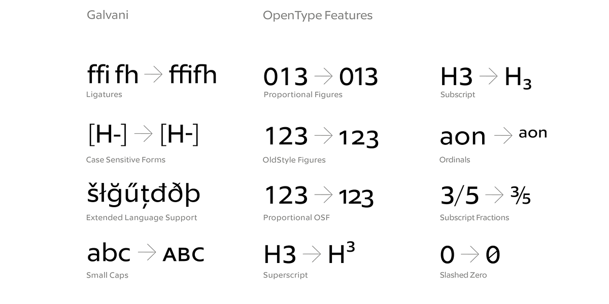 Galvani, a Sans Serif Font by Hoftype (Photo 12 of 15)