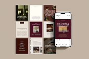 Moody Social Media Templates, a Social Media Template by Brand & Bloom (Thumbnail 8 of 15)