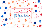 Polka dot. Hand drawn patterns, a Pattern Graphic by Abstract Vanilla (Thumbnail 4 of 4)
