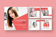Fashion Style - Instagram Post, a Templates & Theme by UnicodeID (Thumbnail 1 of 4)