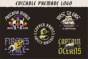 STH Tyranes + Extras, a Blackletter Font by Sitintahitam (Thumbnail 10 of 11)