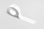 Orange Tape Mockup, a Product Mockup by sagesmask.com (Thumbnail 3 of 3)