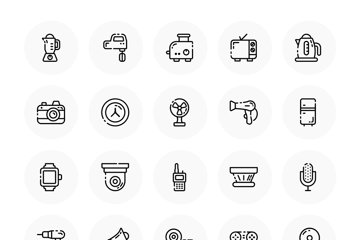 Cute Sticker Set, an Emoji Icon by Brickclay (Photo 12 of 18)