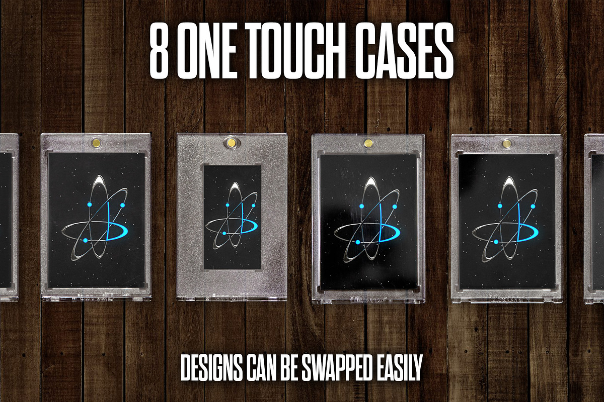 Sports and Trading Card Case Mockups, a Product Mockup by BradleyJackDesign (Photo 2 of 4)