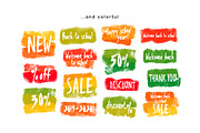School SALE banners set, a Decorative Illustration by Mazheika Store (Thumbnail 3 of 9)