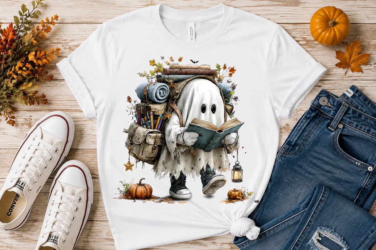 Halloween Book Lover Clipart Bundle, a Seasonal Illustration by CreationArt (Photo 6 of 7)