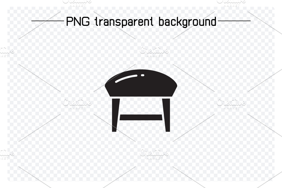 Stool Chair and Sofa Icons Set, a Solid Icon by Designfour (Photo 3 of 7)
