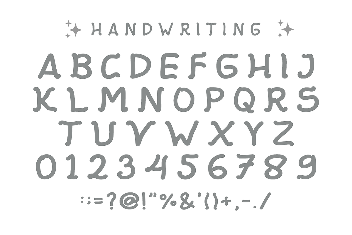 Sahira Writes - Cute Playful Font, a Handwritten Font by KiddoGlyphs Studio (Photo 4 of 4)