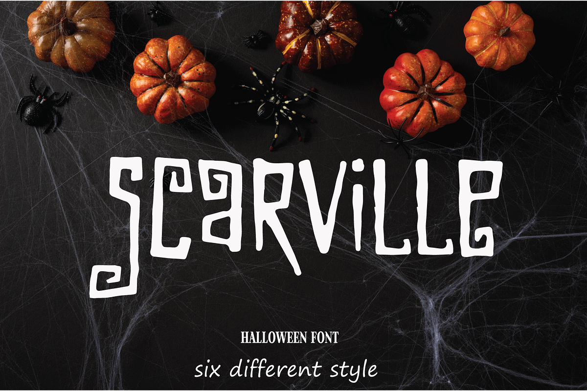 Scarville, a Script Font by Design House (Photo 1 of 3)