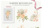 Earthy Botanicals Florals & Leaves, a Decorative Illustration by Momo Studio (Thumbnail 2 of 12)