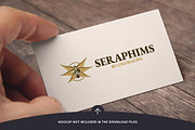 Seraphims - Angel Logo Template, a Branding & Logo Template by LOGOMAGINE (Thumbnail 2 of 16)