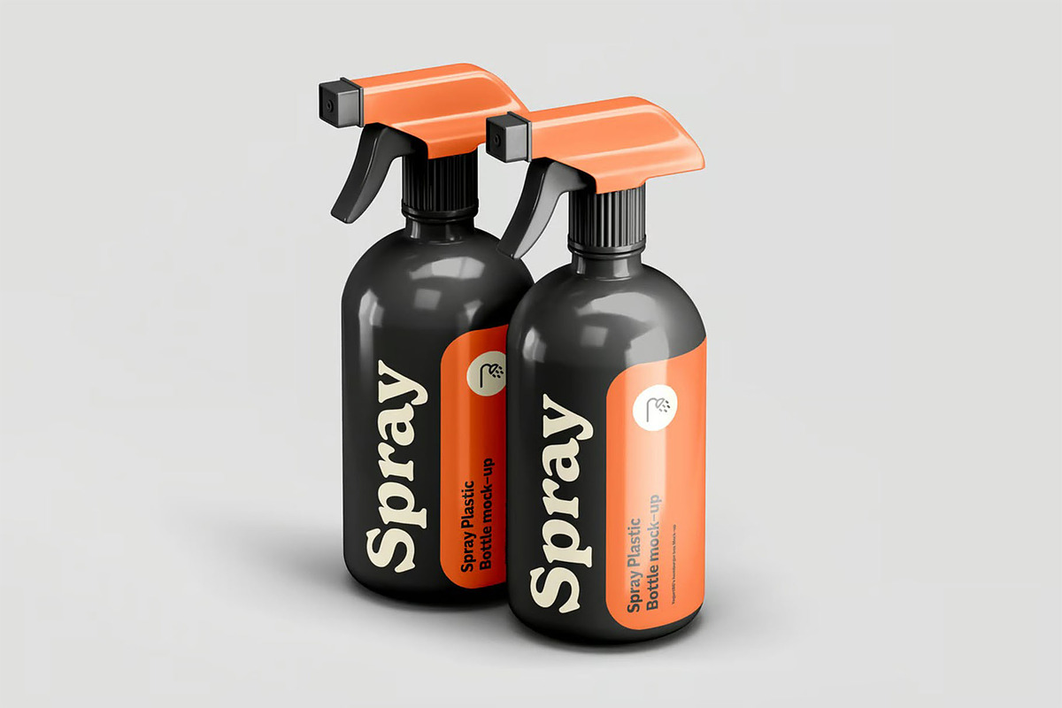 Spray Bottle Mock-up, a Product Mockup by zippypixelstudio (Photo 12 of 12)