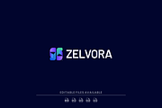Gradient Modern Monogram Logo Design, a Branding & Logo Template by Artnivora.Std (Thumbnail 2 of 2)