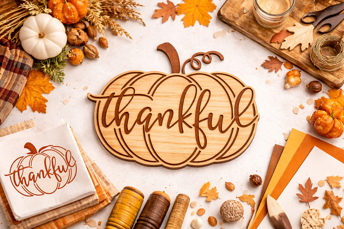 Thanksgiving SVG Bundle, a Seasonal Illustration by Graphic Gloss (Photo 2 of 3)