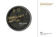 Wall Clock Mockup Template, a Product Mockup by iconisusmockup (Thumbnail 3 of 5)