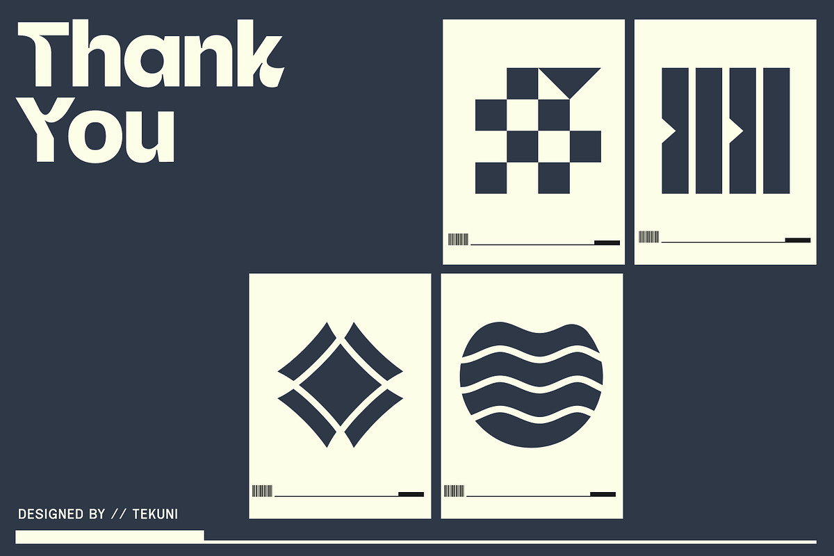 Geometric Logo Template Vol 5, a Solid Icon by Tekuni (Photo 10 of 10)