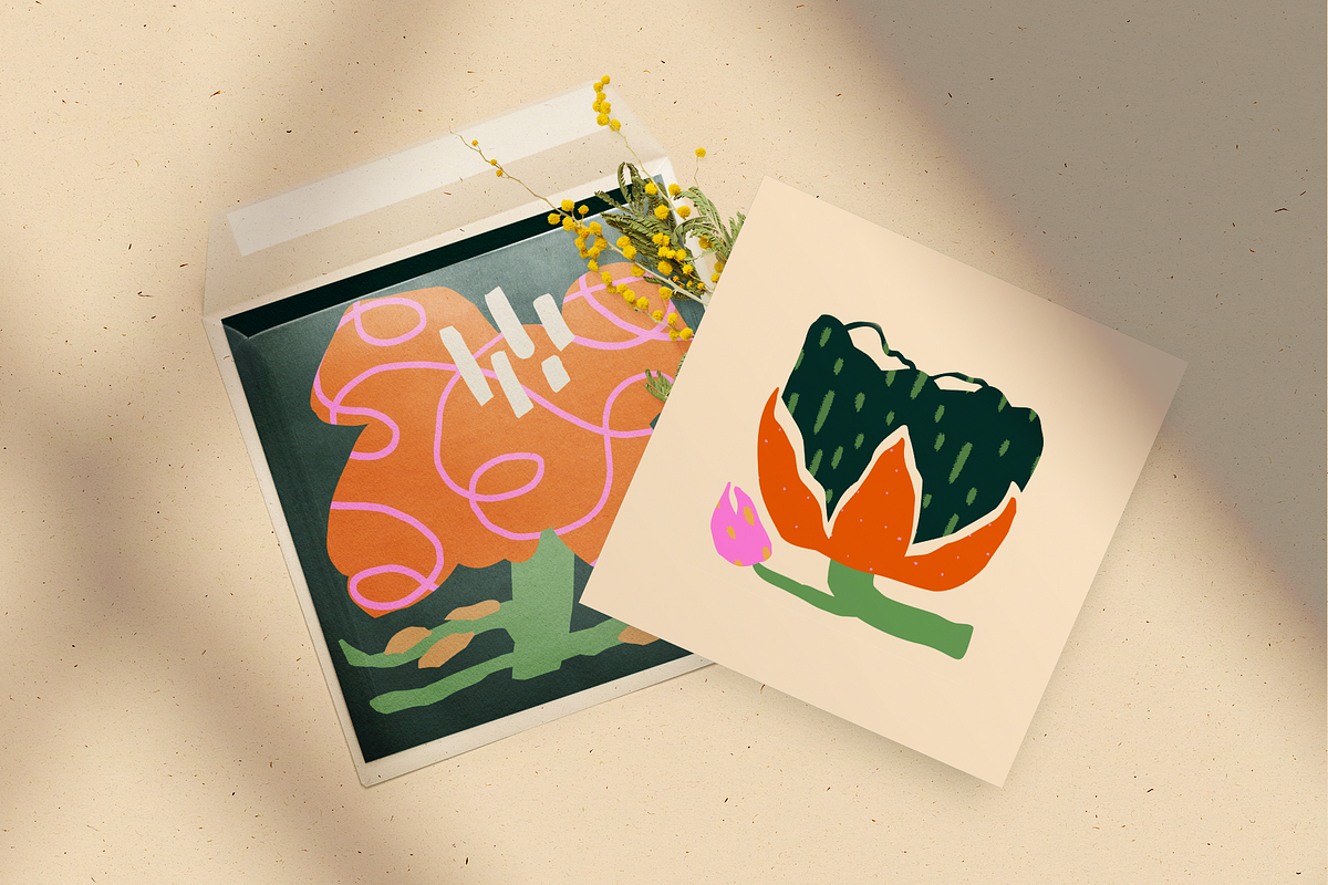 Blooming surface. Paper cut flowers, an Object Graphic by My.Ordinarty (Photo 13 of 16)