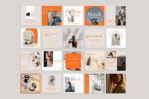 Trendy Online Store Templates CANVA