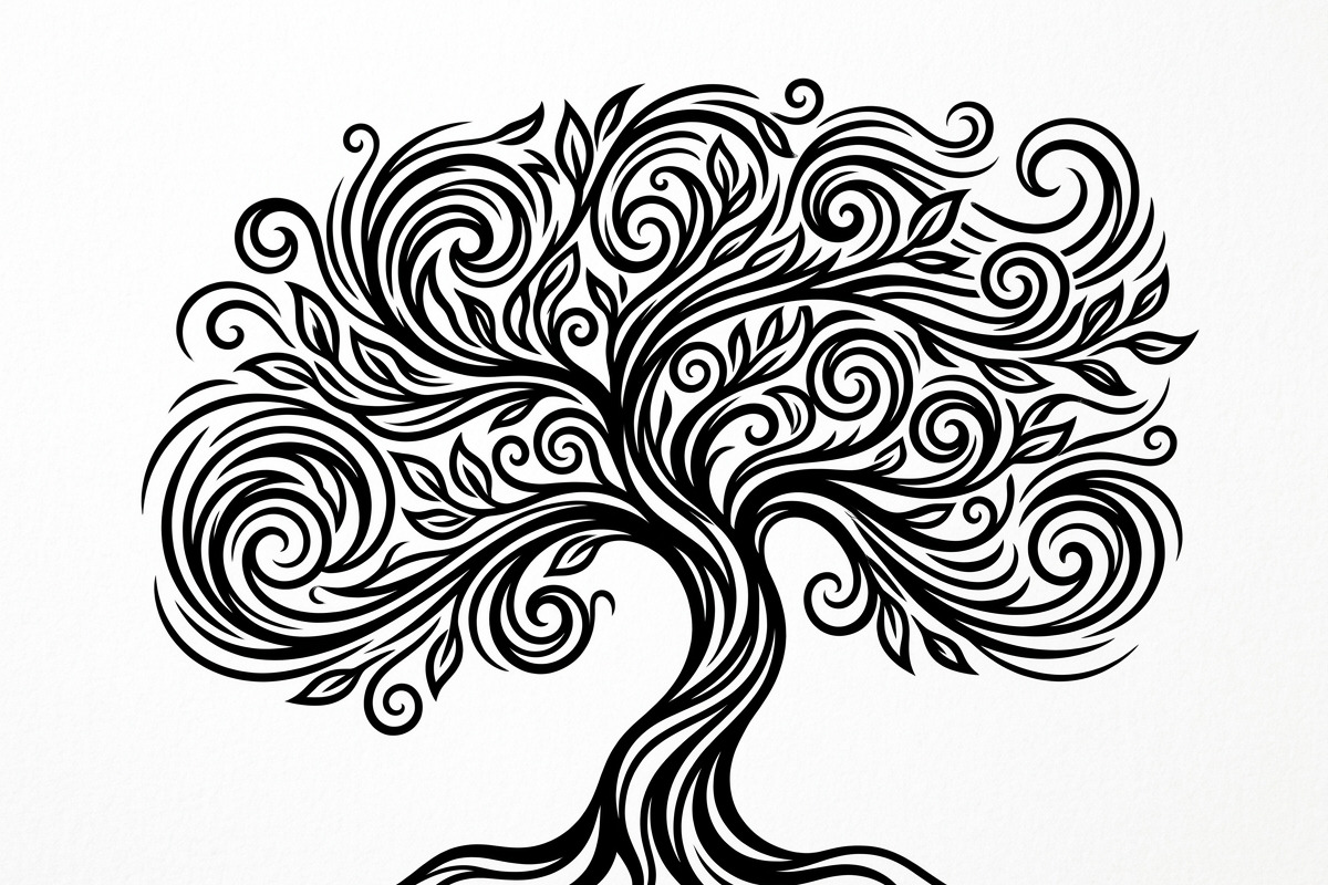 Elegant dream tree silhouette design, a Healthcare Illustration by Amazin_art (Photo 11 of 49)