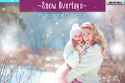 Natural Snow Overlays, a Layer Style Add-On by MixPixBox (Thumbnail 1 of 9)