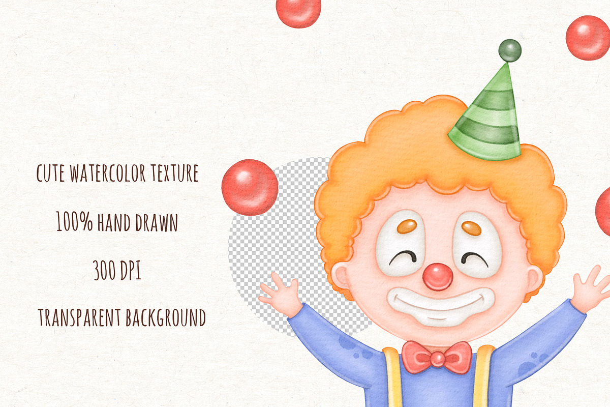 Circus and Animals Clipart, an Animal Illustration by ekossa_art (Photo 6 of 7)