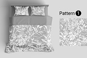 Flowers. Seamless Patterns 1, a Pattern Graphic by Yulia Ogneva (Thumbnail 2 of 7)