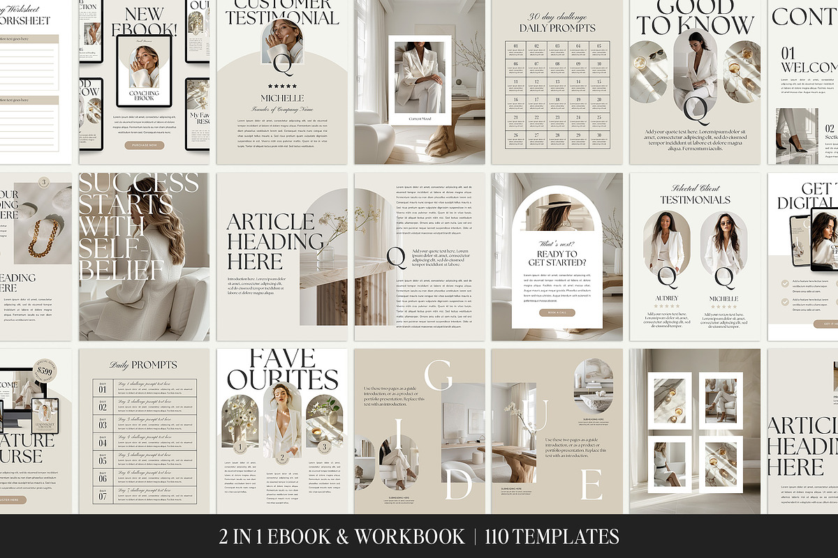 Life Coach Coaching Bundle Canva, a Presentation Template by Studio Loire (Photo 7 of 9)