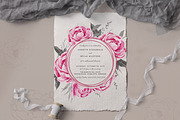 Peony Watercolor Collection, an Illustration by Backyard Rose (Thumbnail 6 of 16)