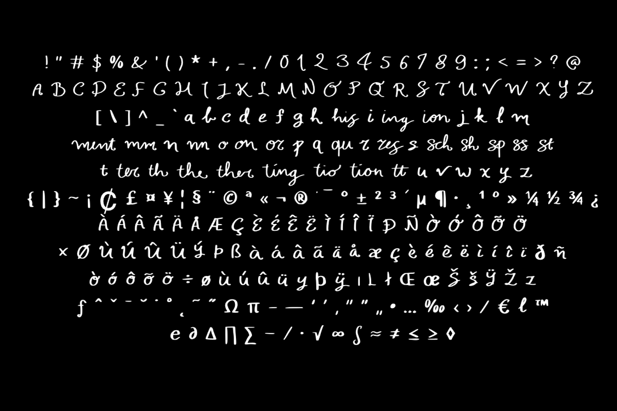 Natio’s Font + 5 FREE logos preview 7