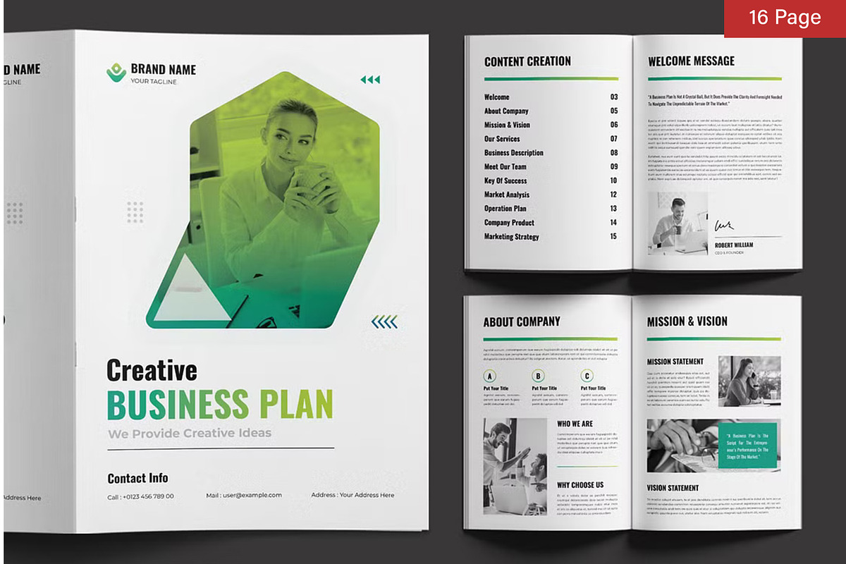 Brochure Bundle, a Brochure Template by ContestDesign (Photo 22 of 42)