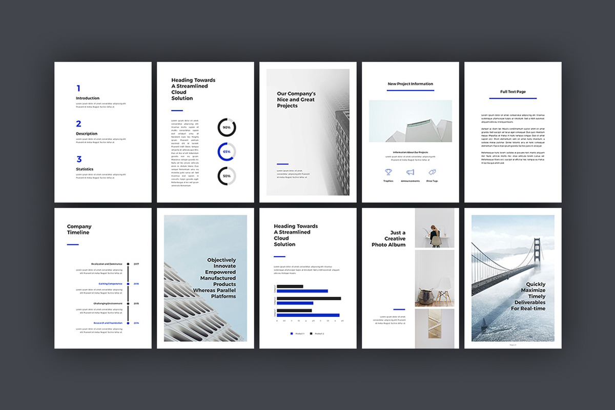 Visage Print Template, a Presentation Template by SlideStation (Photo 4 of 6)