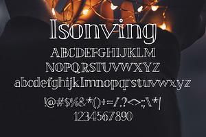 Isonving Font