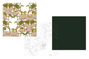 Hydrangea Botanical Seamless Pattern, a Pattern Graphic by NayaChu (Thumbnail 7 of 10)