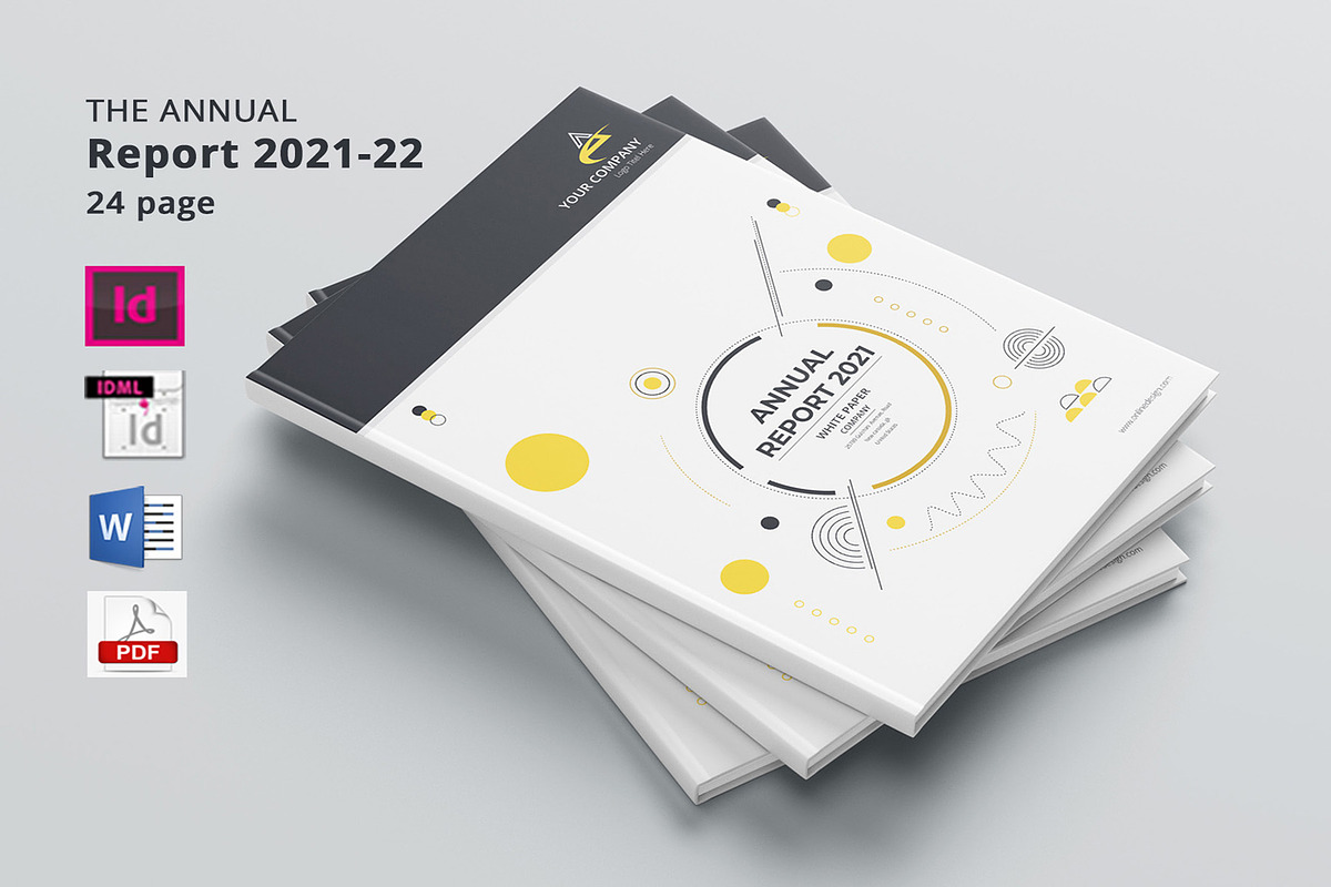 Annual Report Bundle | Word, indd, a Brochure Template by obayes (Photo 2 of 51)