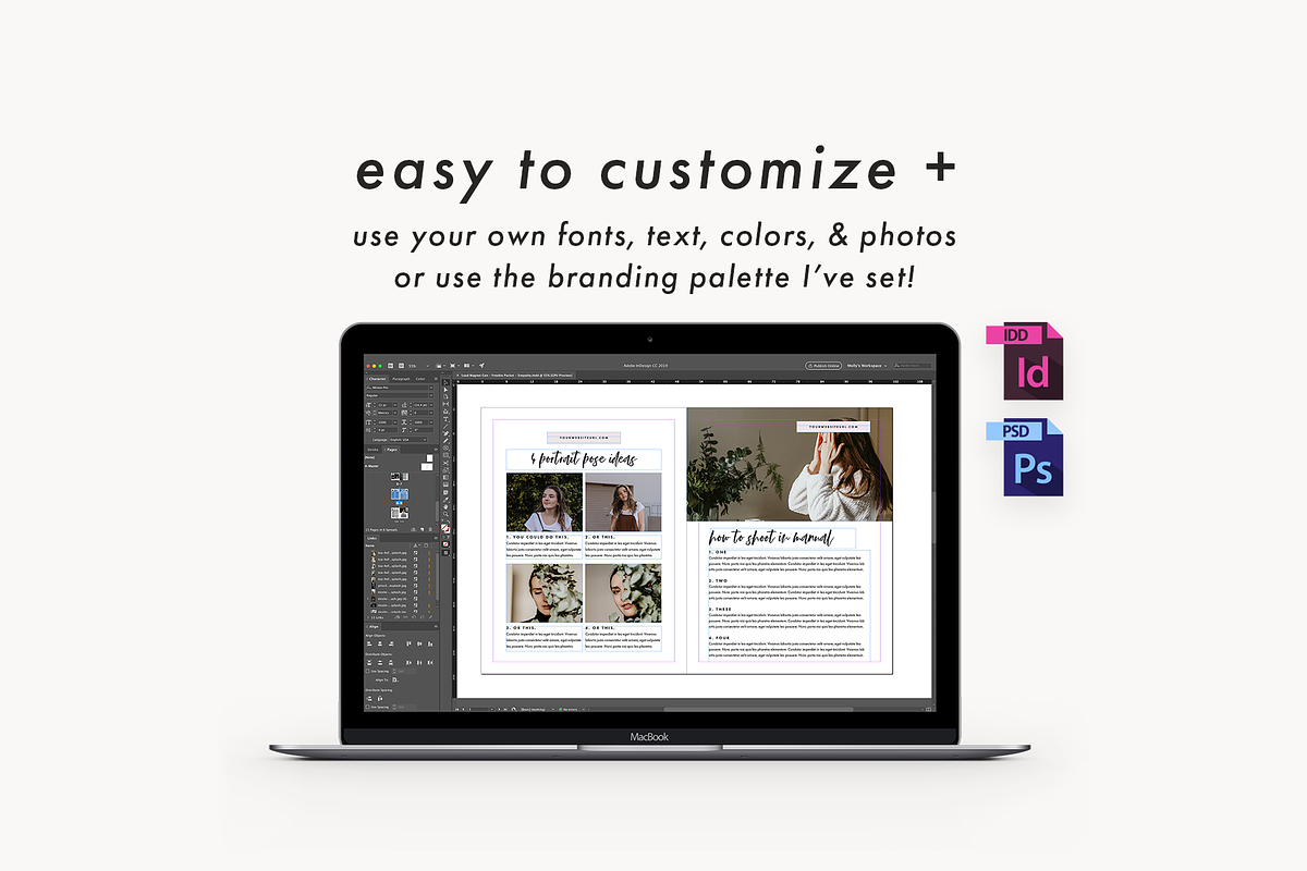 Photography Pricing Guide Template, a Magazine Template by molly ho studio (Photo 7 of 8)