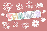 Daisy Rainbow OTF, a Symbol Font by DREAMs Soul G. (Thumbnail 3 of 3)