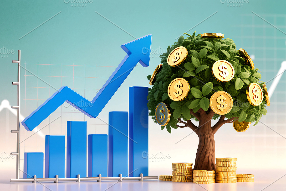 Financial Growth and Economic, a Business Photo by Rafoz (Photo 3 of 9)