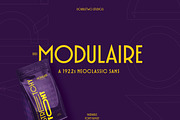 XXII MODULAIRE, a Sans Serif Font by Doubletwo Studios (Thumbnail 1 of 11)