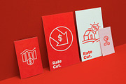Rate Cut | 16 Thin Line Icons Set, an Outline Icon by Alex Blogoodf (Thumbnail 11 of 15)
