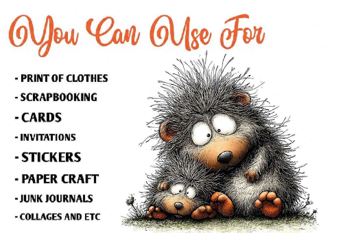 Mom Baby Animals Clipart PNG Set, an Illustration by CreationArt (Photo 6 of 7)