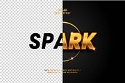 Text Effect Spark, a Layer Style Add-On by Navy Graphic (Thumbnail 2 of 2)